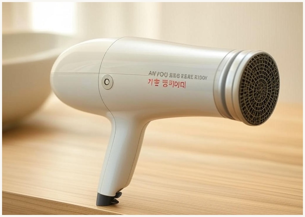 ANYOU  음이온 드라이기 가정용 2400W 전용 고출력 드라이기 항온 헤어케어   헤어드라이어 - 이미지 1