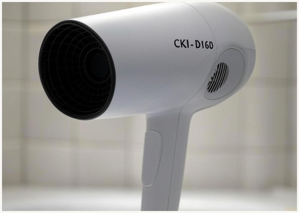 CKI 접이식 헤어 드라이어 CKI-D160 1000W - 이미지 1