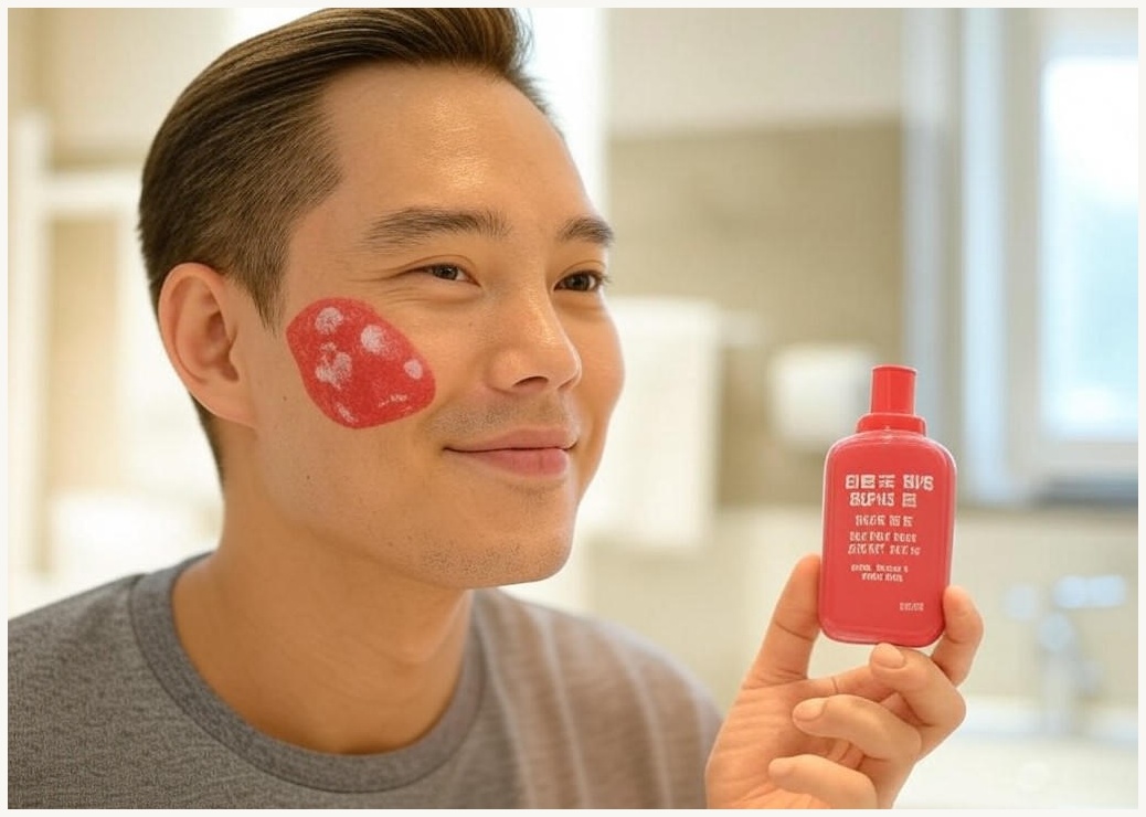 리코셀 퍼펙트맨 로맨틱 레드 3종 기획 세트+쇼핑백/남성 스킨 로션 150ml 미백 주름개선 기능성 대용량 선물세트, 1개 - 이미지 1