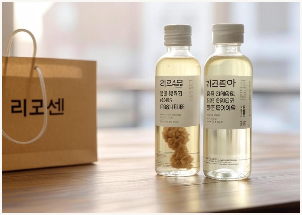 리코셀 퍼펙트 맨 아쿠아 파워 올인원 에센스 + 쇼핑백 /미백 주름개선 기능성 탄력 수분 보습 선물, 150ml, 2개