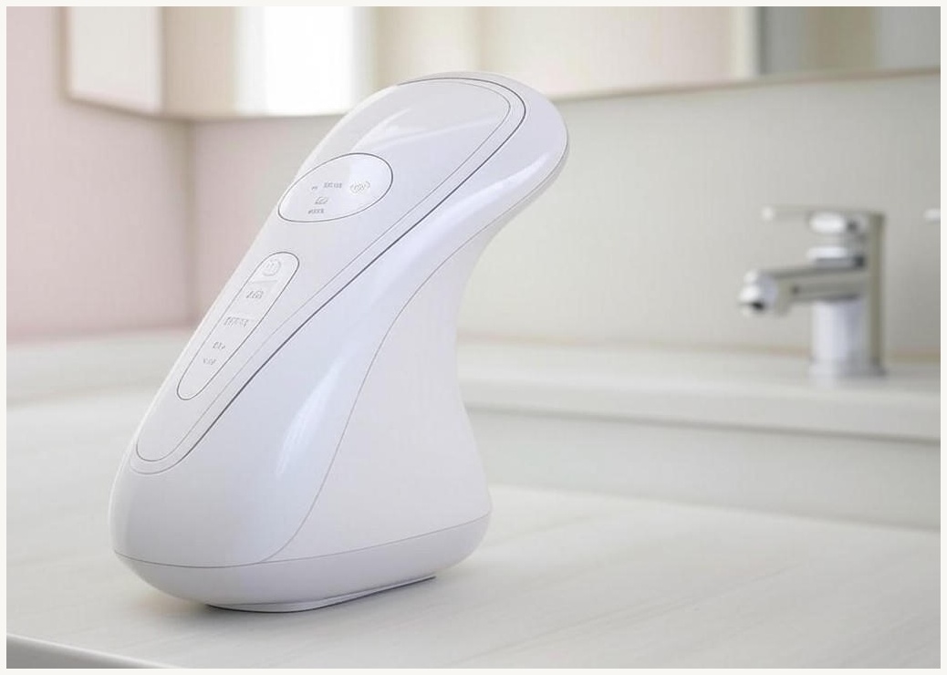 카이루스 고주파 마사지기 4in1 초음파 뷰티 얼굴 바디 홈케어 디바이스 KS-2506, 화이트